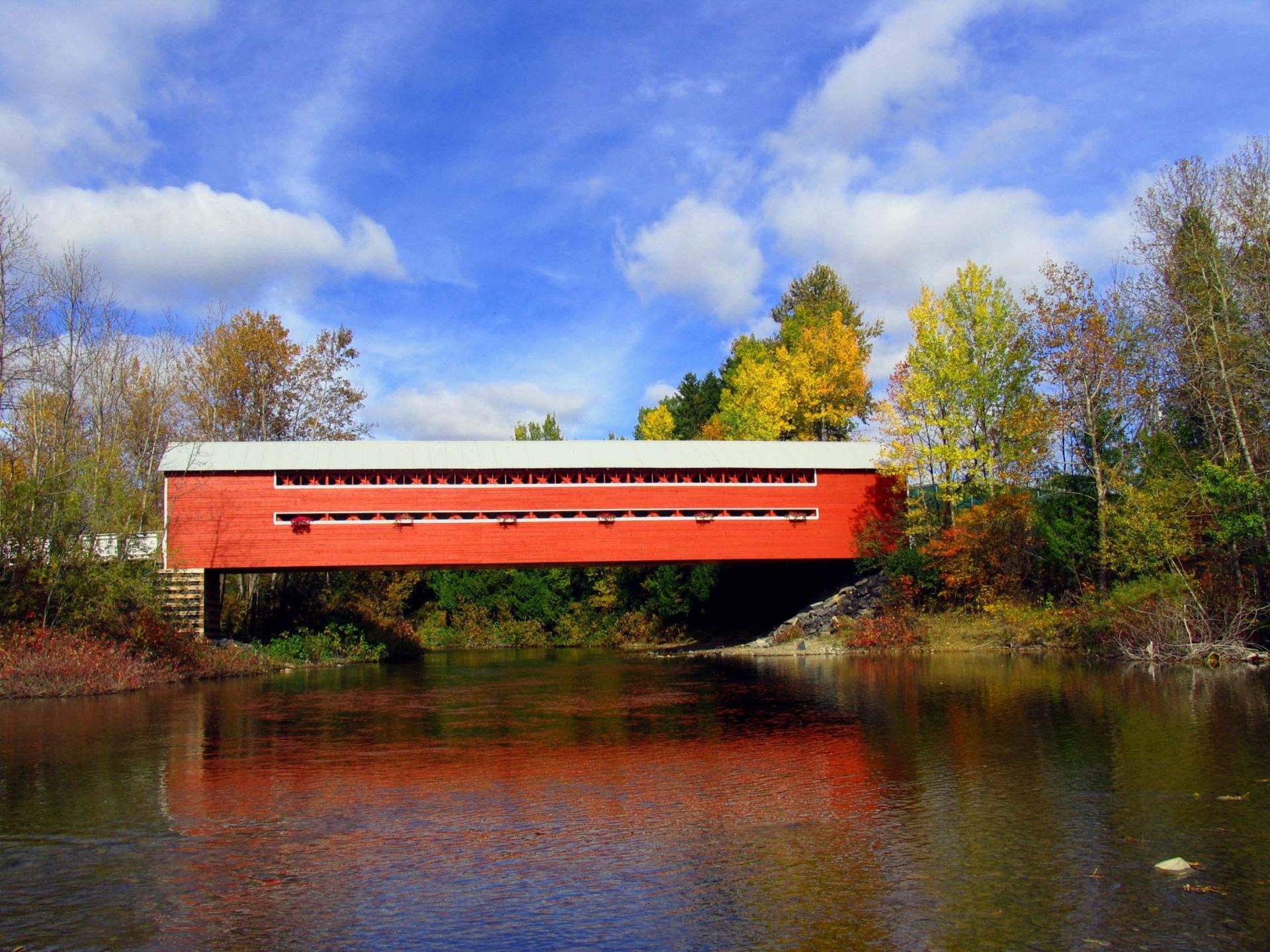 Beauséjour Covered Bridge La Matapédia